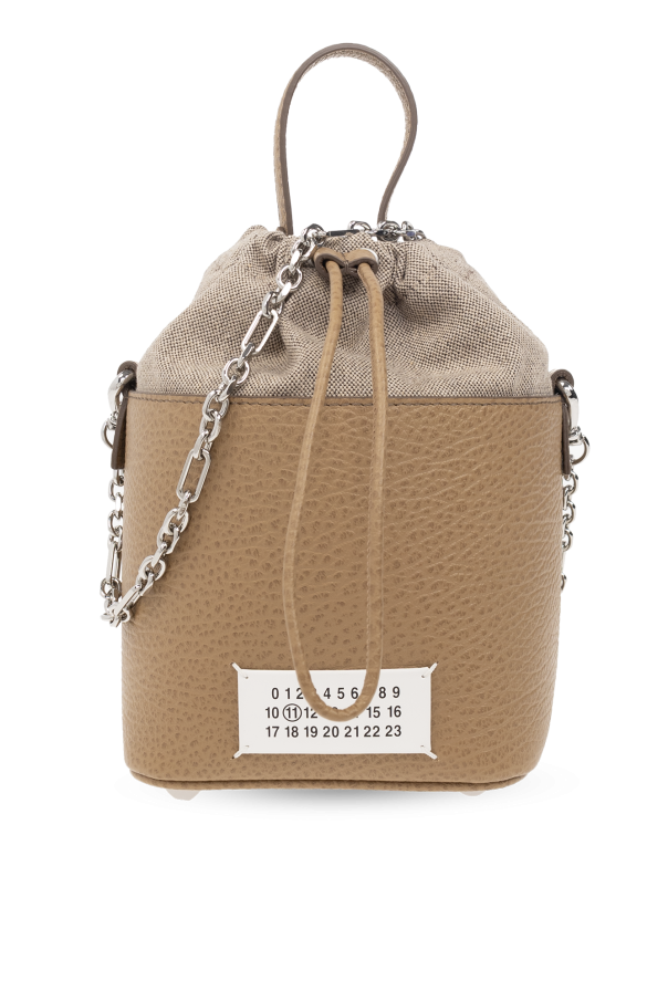 Brown '5AC Small' bucket shoulder bag Maison Margiela - Rose Dragee Swift  Birkin 35 Phw Bag - SchaferandweinerShops Bulgaria